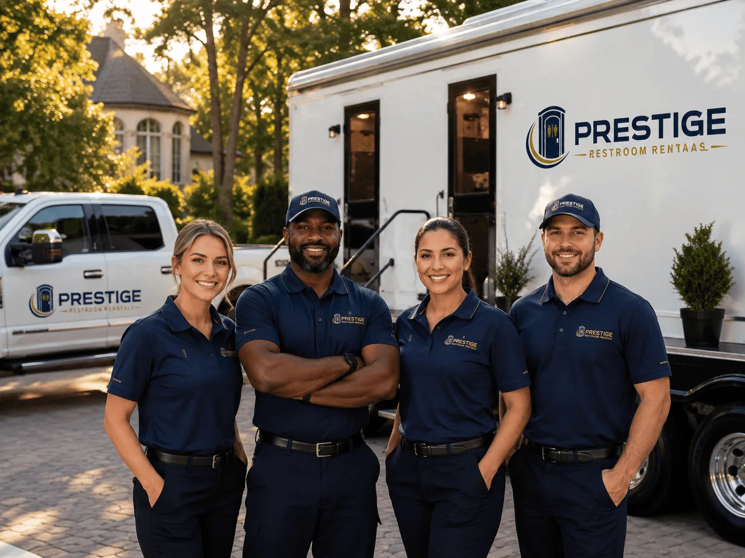 Trusted Luxury Portable Restrooms company in Laughlin Afb, TX
